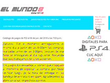 Tablet Screenshot of elmundo8.com